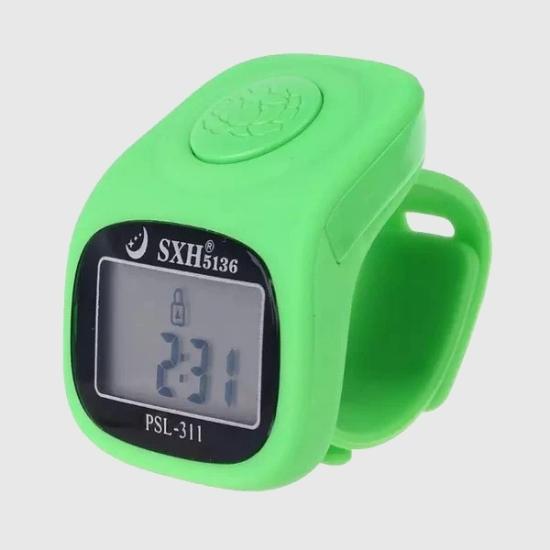 Lock Screen Digital Ring Tasbeeh – Multi Functional Tasbeeh with 8 Channels